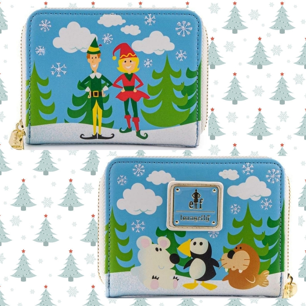 ⛄Loungefly Elf Buddy & Friends Wallet